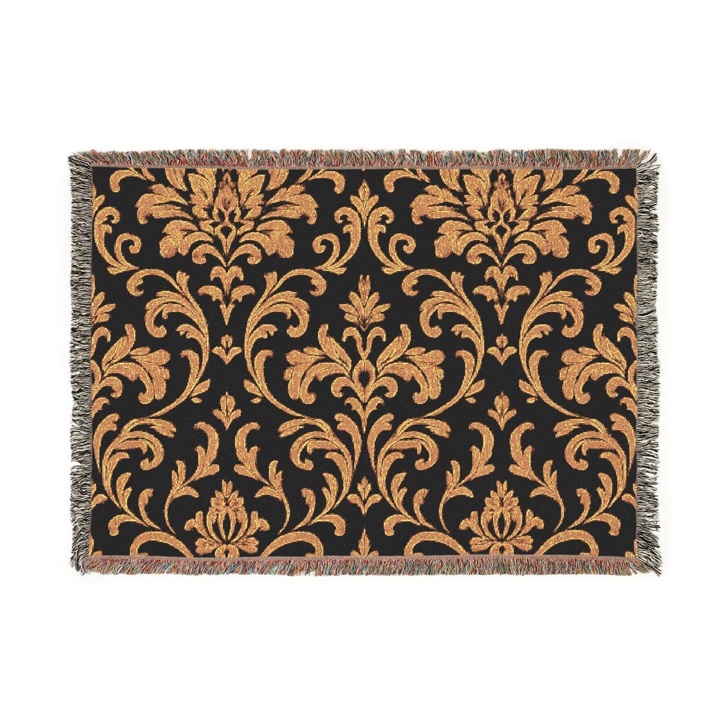 Elegant Vintage Woven Blanket | Cozy Home Decor, Perfect for Gifting, Living Rooms, Weddings, and Seasonal Celebrations - Essence & Elegance