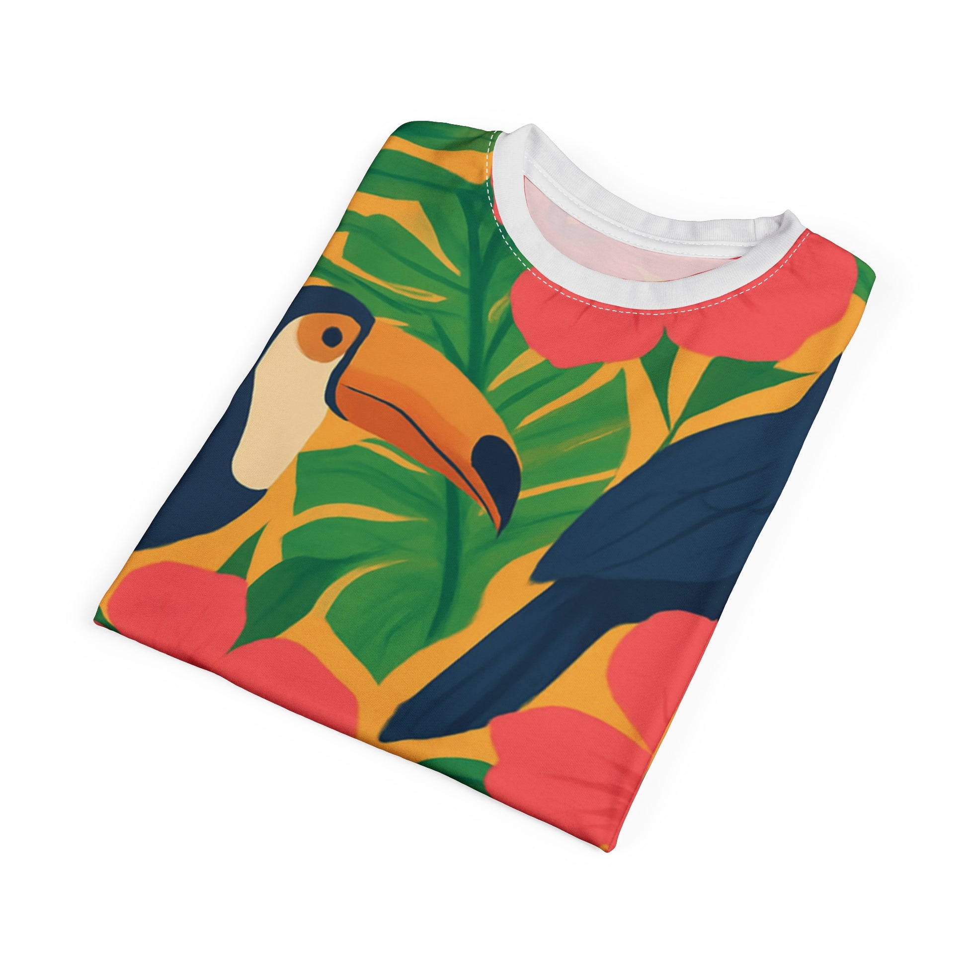 Tropical Unisex Tee, Summer T-Shirt, Casual Wear, Beach Top, Vacation Outfit, Floral Graphic Tee - Essence & Elegance