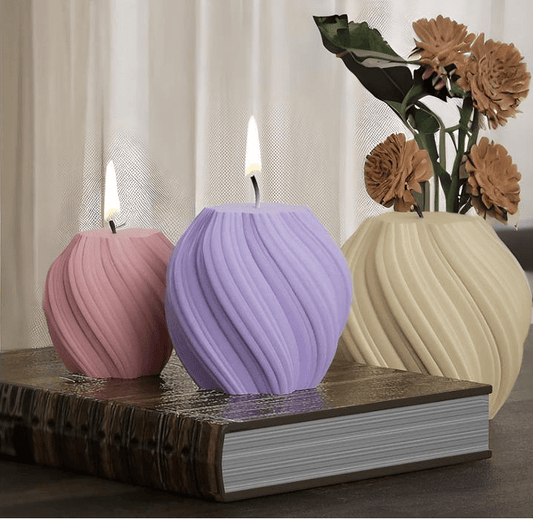 Unscented Pillar Candle – Classic Decorative Accent - Essence & Elegance
