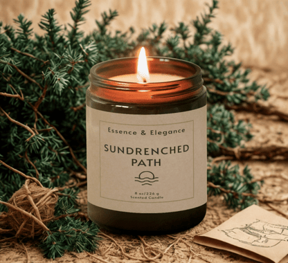 Sundrenched Path Candle - Essence & Elegance