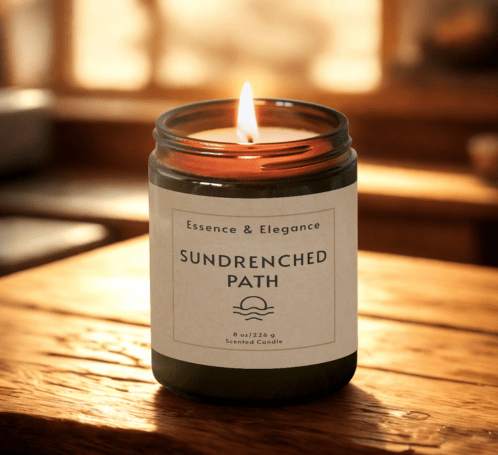 Sundrenched Path Candle - Essence & Elegance