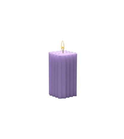 Unscented Pillar Candle – Classic Decorative Accent - Essence & Elegance