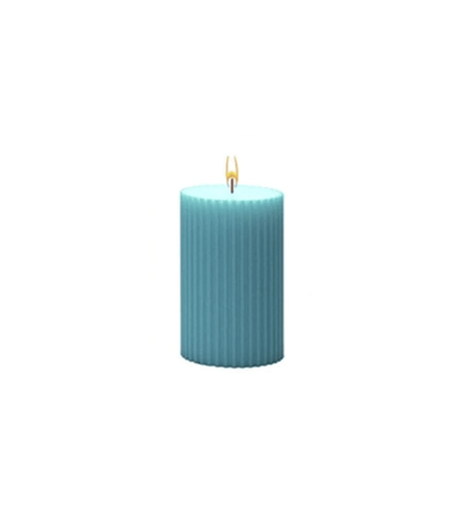 Unscented Pillar Candle – Classic Decorative Accent - Essence & Elegance