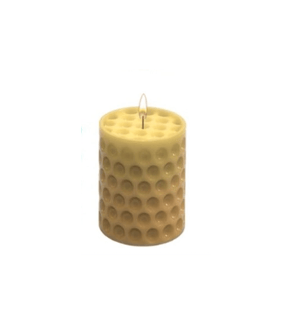 Unscented Pillar Candle – Classic Decorative Accent - Essence & Elegance